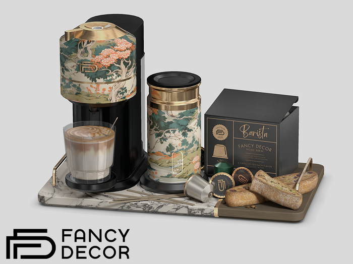 Fancy Decor: Barista Coffee Machine Fatpack