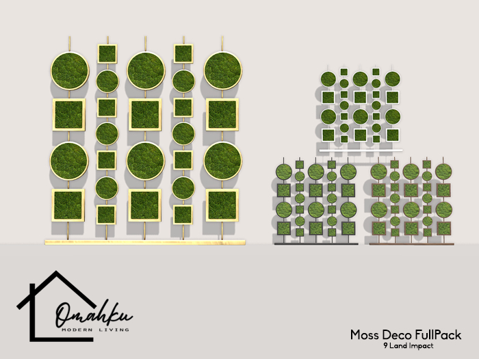 Omahku - Moss Deco FullPack