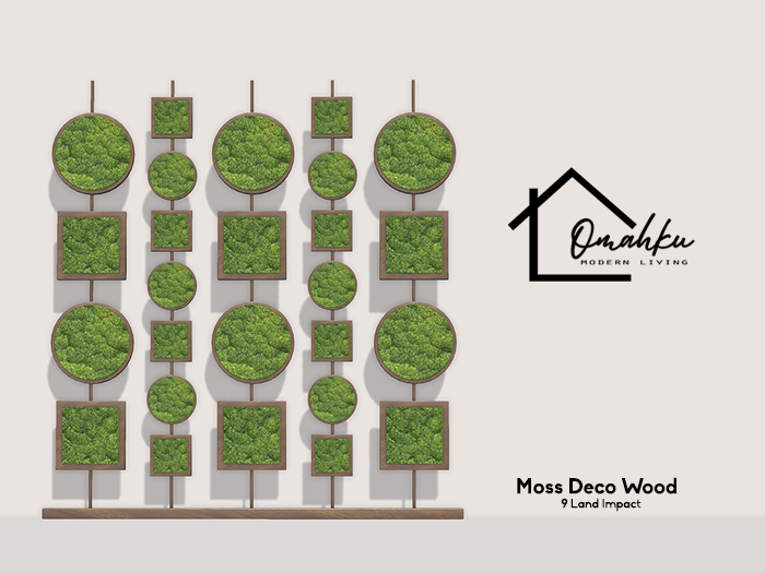 Omahku - Moss Deco Wood