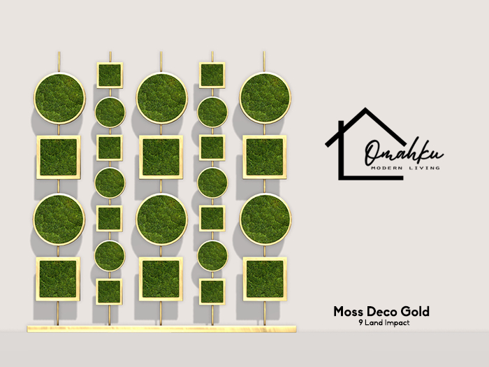 Omahku - Moss Deco Gold