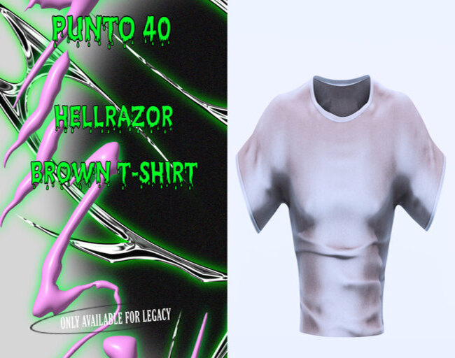 PUNTO40 - HELLRAZOR BROWN SHIRT