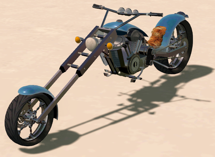 Blue Chopper