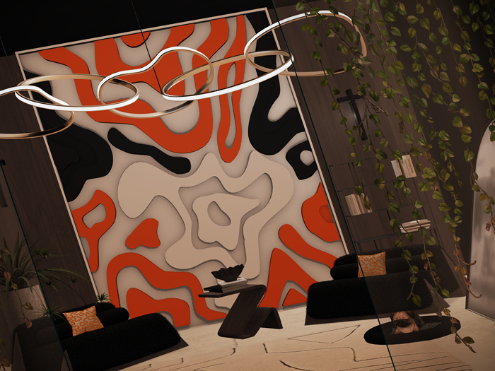 Premade Amber Aura (Project VI.) Backdrop