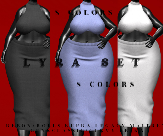 LYRA TOP -BLUE