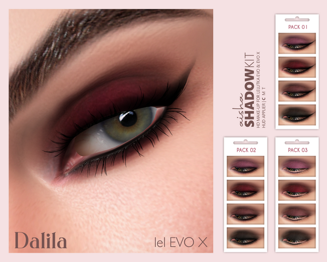 Dalila Aisha Shadow Kit 