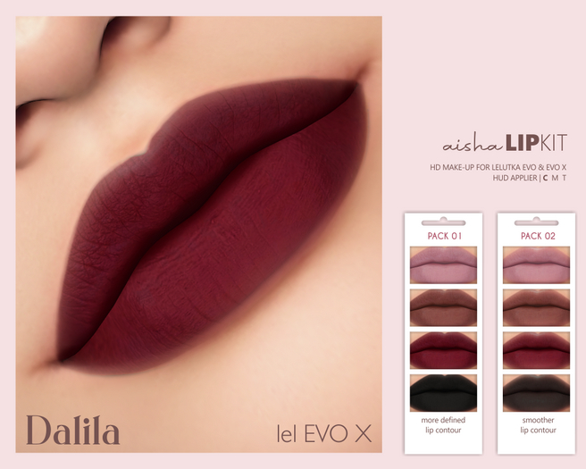 Dalila Aisha Lip Kit 