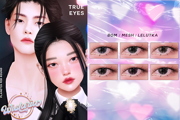 { wistaria } // TRUE Eyes ~ FATPACK