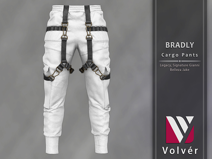 //Volver// Bradly Cargo Pants - White
