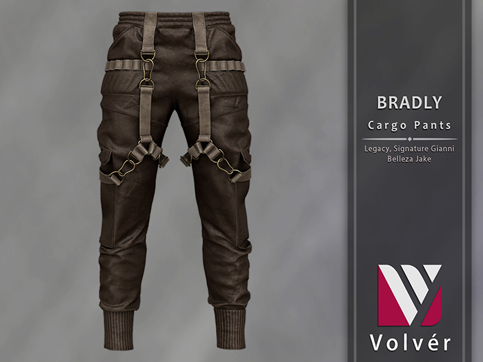 //Volver// Bradly Cargo Pants - Chocolate