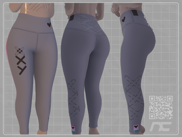 Leggings [Print.Blue]