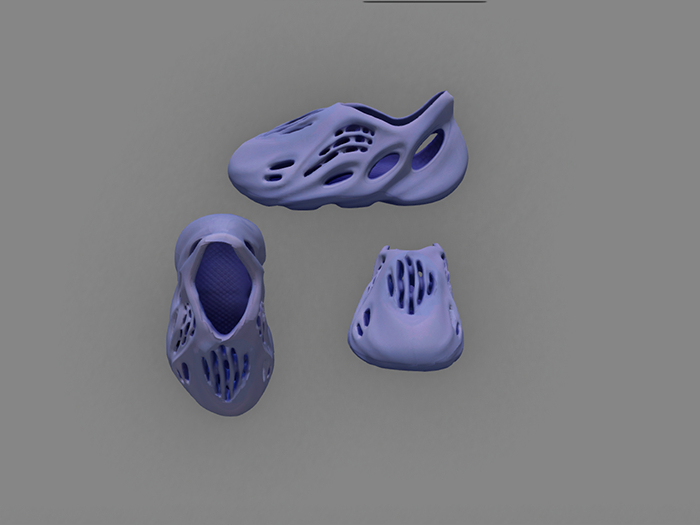 Three-Stripes Shoes Blue