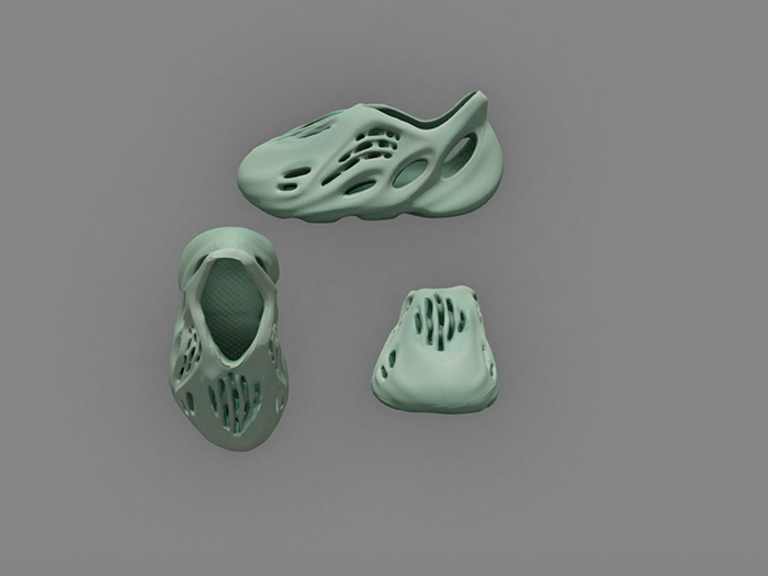 Three-Stripes Shoes Cyan