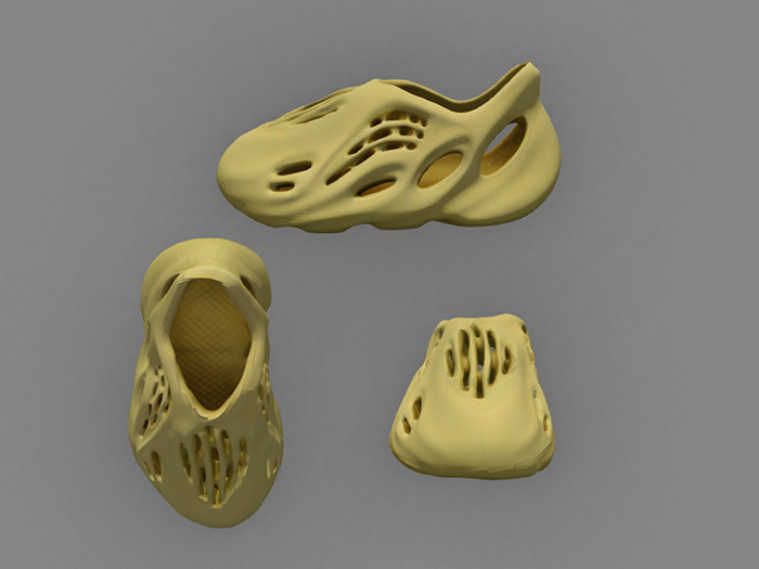 Three-Stripes Shoes Yellow