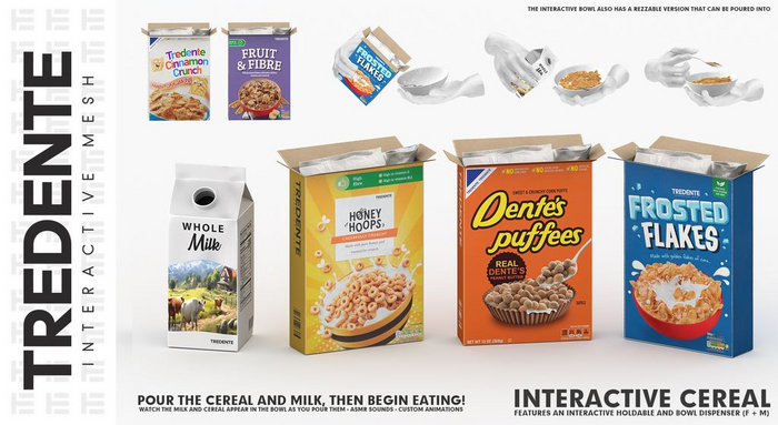 Tredente // Interactive Cereal [HONEY HOOPS] (Add to unpack)