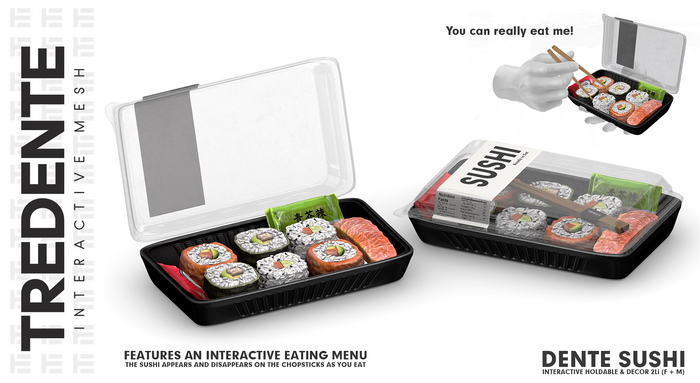 Tredente // Dente Sushi (Add to unpack)
