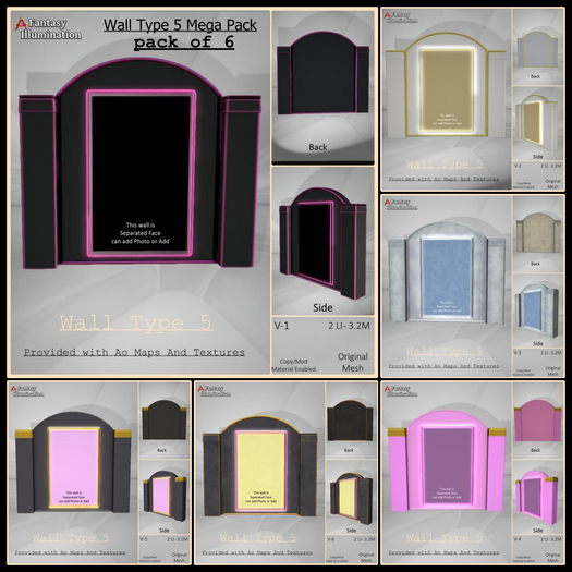 Wall Type 5 Mega Pack