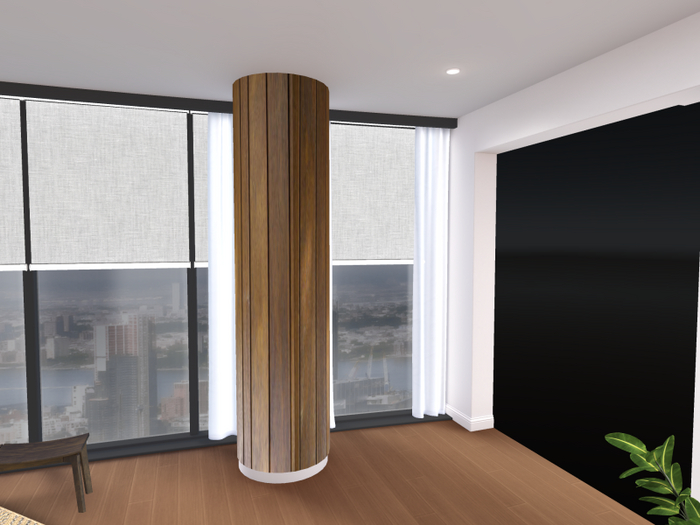 Hollyhood Los Angeles Column