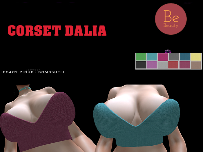 Be Beauty-Corset Dalia-Legacy -Pinup xBombshell