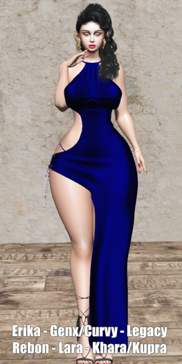 !!! Revna !!! 530 Dress Dark Blue