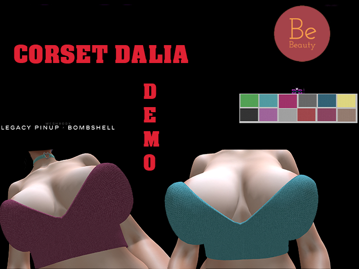 Be Beauty-Corset Dalia-Legacy -Pinup xBombshell-demo