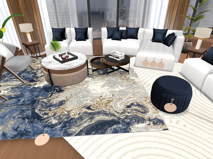 Hollyhood Los Angeles Rug Fatpack