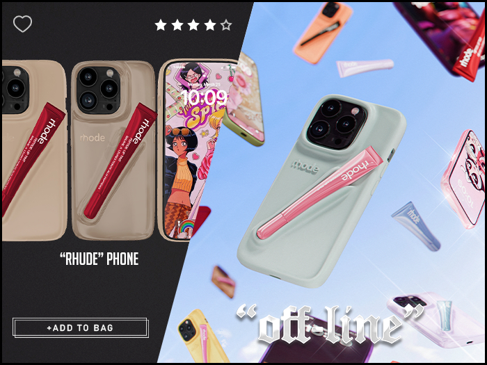 "Off-Line" x "Rhude" Phone / Cream