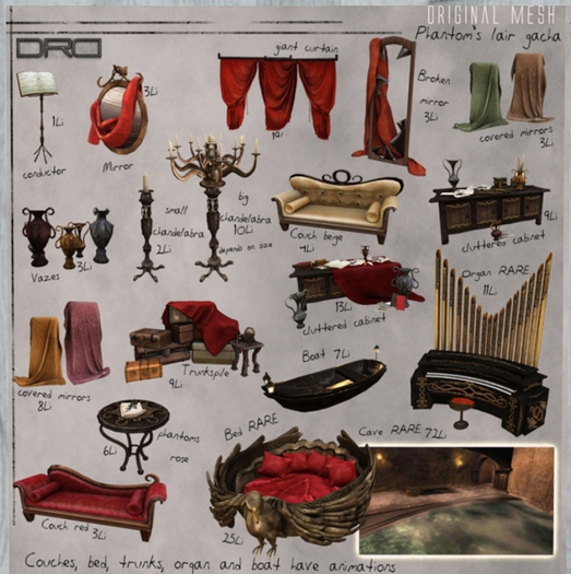 drd phantom bed RARE