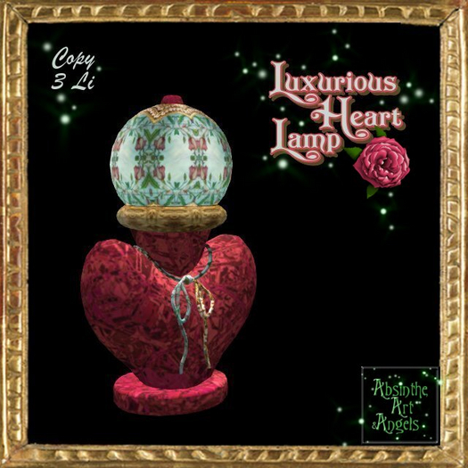 Luxurious Heart Lamp
