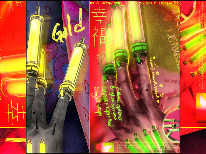 LUDIC - Theriac Fingers GOLD