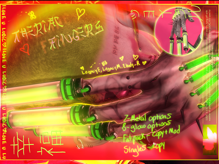 LUDIC - Theriac Fingers FATPACK