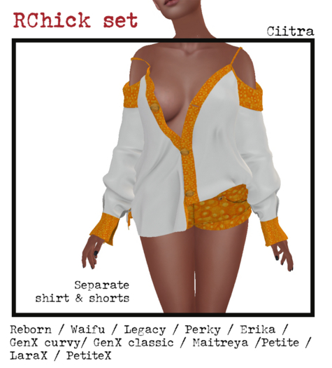 :::darKrose::: RChick set Ciitra