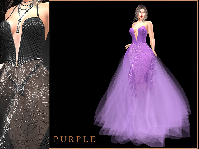 GGVG CYBELE GOWN PURPLE