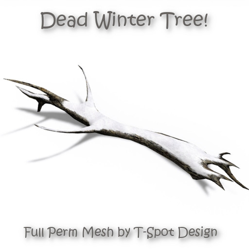 T-Spot Mesh - Dead Winter Tree - Full Perm - LI=1.5