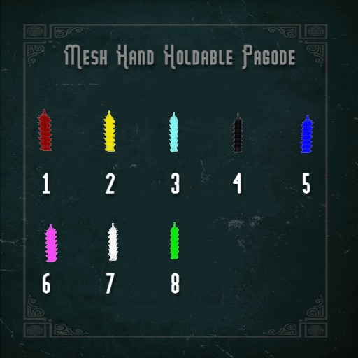 Japanese Pagode Temple #8