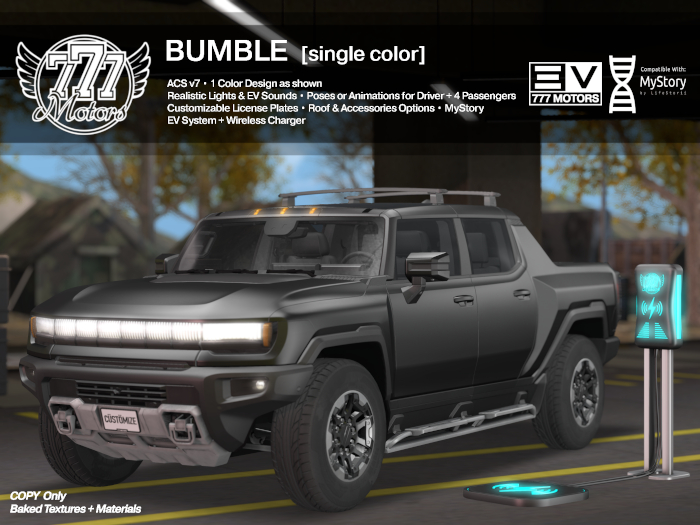 [777] BUMBLE - Obsidian (Add)