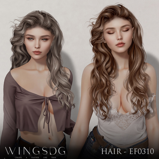 WINGS-HAIR-EF0310 Blondes & Reds (Pack)
