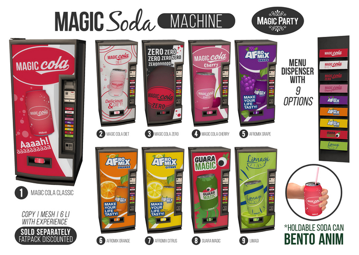 Magic Soda Machine [FATPACK] Save 50% [BENTO]