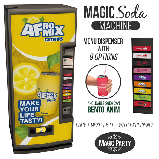 Magic Soda Machine (AFromix Citrus Cover) [BENTO]