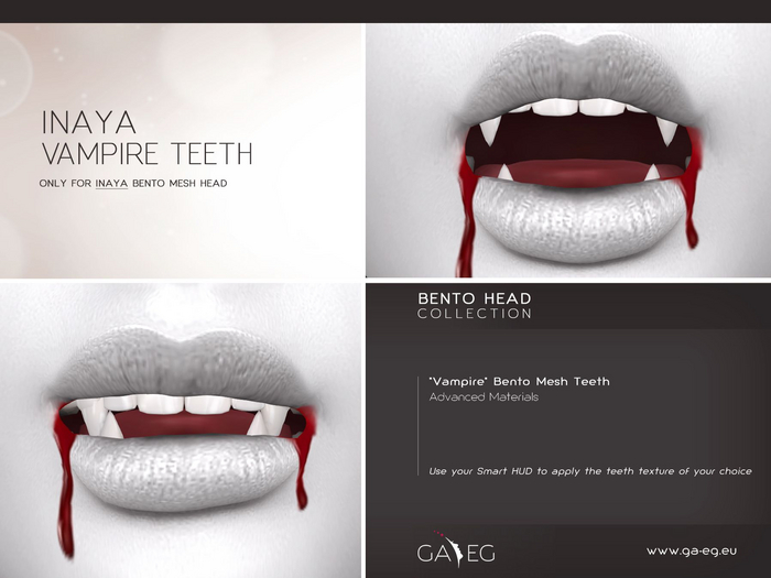 [GA.EG] Inaya Bento Vampire Teeth DEMO