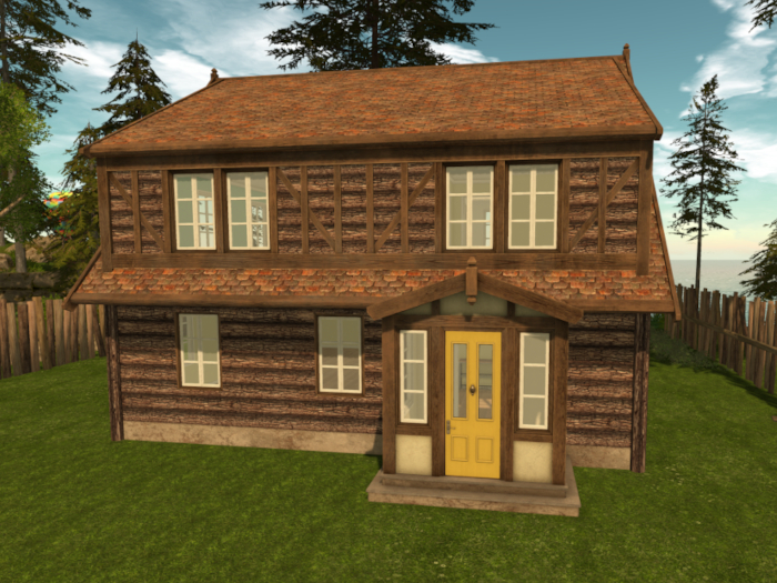 [Wears & Wares] LH Albus Chalet Log Walls ! Full !