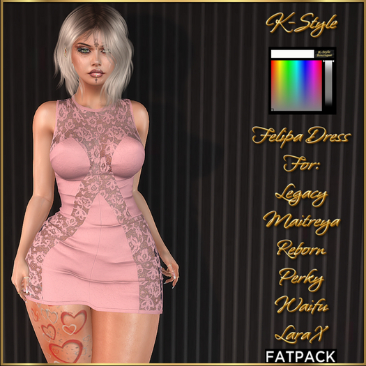 [K--Style] FELIPA DRESS - FATPACK #2