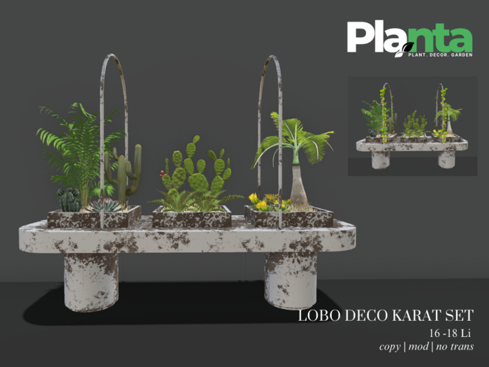 Planta - Lobo Deco Karat Set
