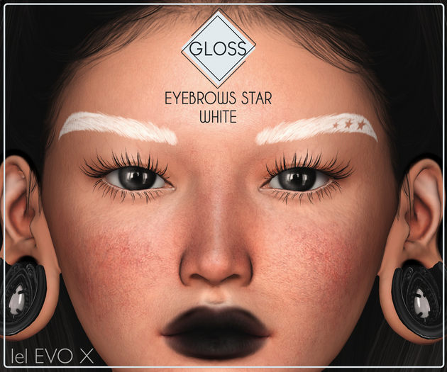 *Gloss* Eyebrows Star White