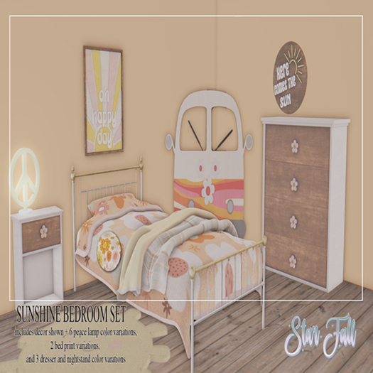{Starfall} - Sunshine Bedroom Set