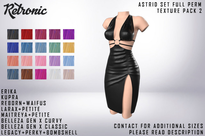[RETRONIC] Astrid Set Full Perm Texture Pack 2