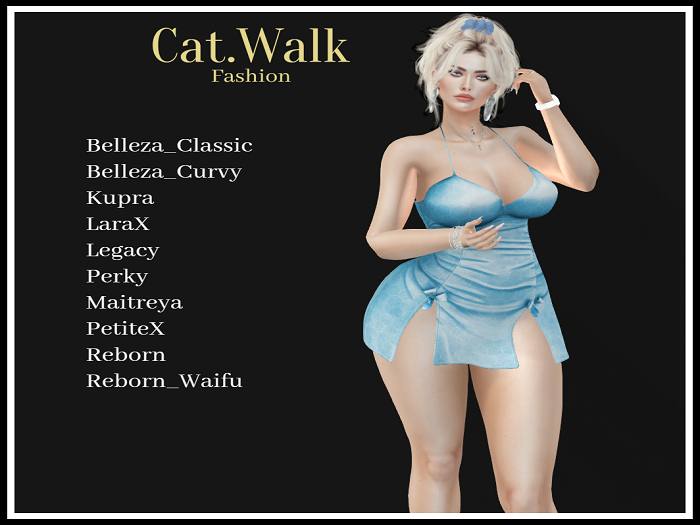 Cat.Walk-Demeter Dress-Blue