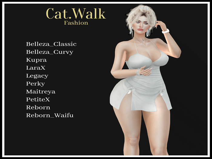 Cat.Walk-Demeter Dress-White