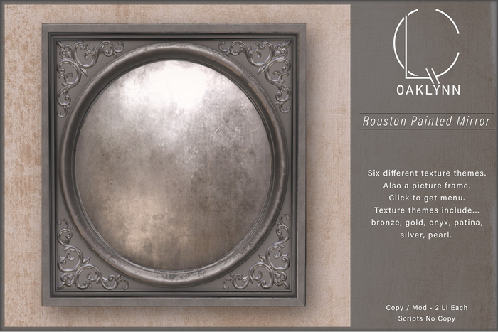 Oaklynn Rouston Painted Mirror