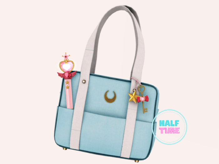 *Tentacio* CUte girl needs magic bag light blue