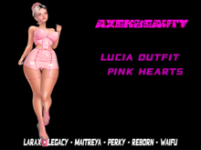 aX: Lucia Outfit Pink Hearts